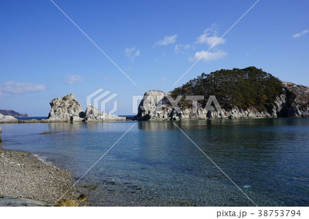 早春の浄土ヶ浜 38753794