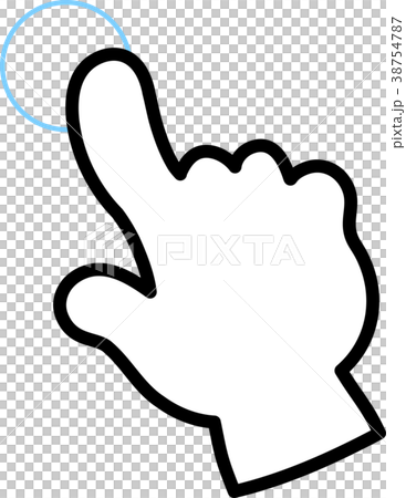 Touch Gesture Click Stock Illustration