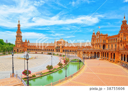 Square of the Spain 38755606