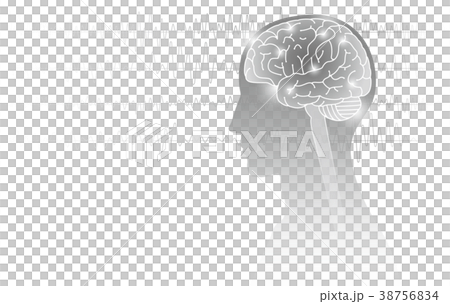 脳波のイメージ 脳波のイメージ 38756834