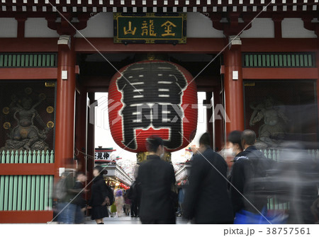 日本の東京都市景観、浅草寺・雷門 日本の東京都市景観、浅草寺・雷門 38757561