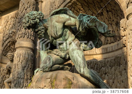 Medici Fountain in the Luxembourg Garden Jardin du 38757608