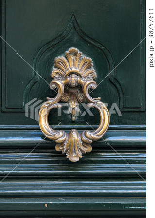 Vintage style of Bronze Antique door knocker 38757611