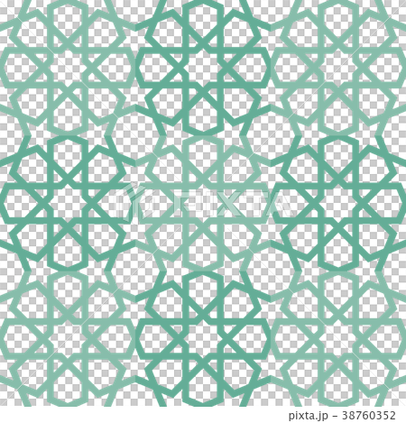 Islamic Tiling Pattern 38760352