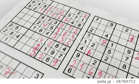 Sudoku Game with Puzzling Networks of Numbers 38760752