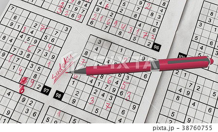 Sudoku Game with Riddling Grids of Digits 38760755