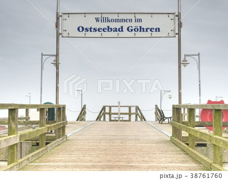 On the pier in Goehren. Close to the eastern coast 38761760