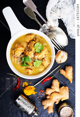 Curry of chicken 38763384