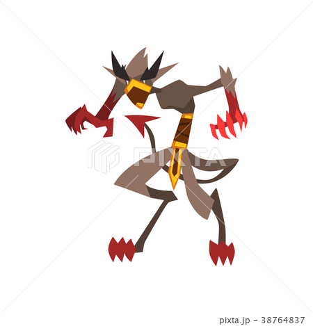 Fantasy magical creature character with claws 38764837