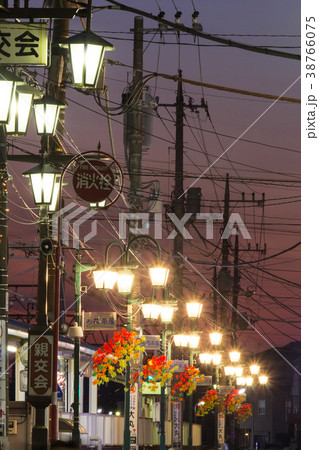 お花茶屋駅前の夕景 38766075
