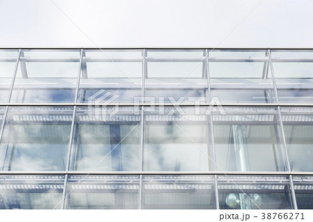 Big modern glass minimalistic office building Big modern glass minimalistic office building 38766271