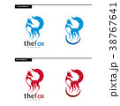Fox Logo Design Template 38767641