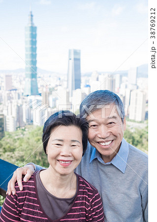 old couple selfie in taipei old couple selfie in taipei 38769212