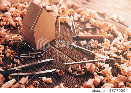 house design ideas concept with house model 38770094