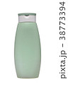 plastic bottle pastel green with lid.  38773394
