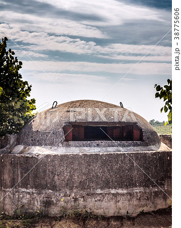 A casemate of recent history guarding the border. A casemate of recent history guarding the border. 38775606