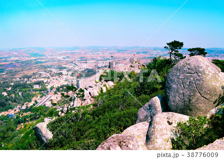 Medieval castle located in sintra, Portugal. 38776009