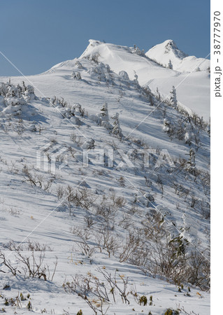 剣ヶ峰山から武尊山へ向かう登山道から見た剣ヶ峰山 38777970