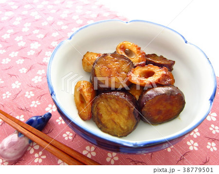 茄子とちくわのおいしい照り焼き 茄子とちくわのおいしい照り焼き 38779501