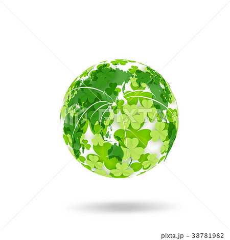 エコロジー 成長 エコ 自然環境 地球温暖化 若芽 のイラスト素材