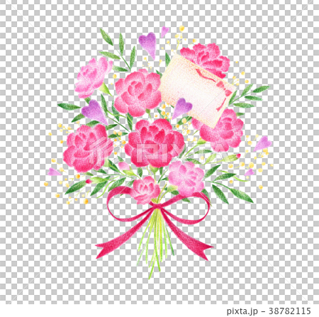 Mother's Day bouquet message card Mother's Day bouquet message card 38782115