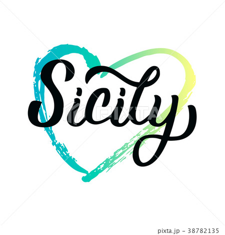 Sicily hand lettering 38782135