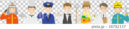 男性の職業 38782137