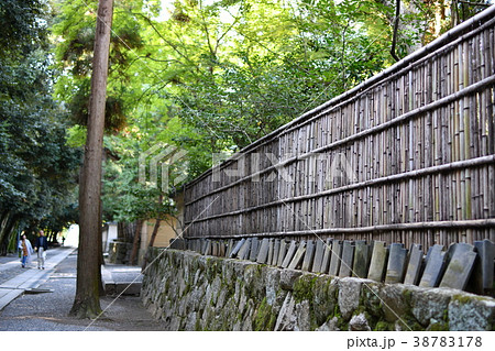 大徳寺の竹塀 38783178