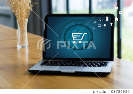 Business people use Technology Ecommerce  38784630