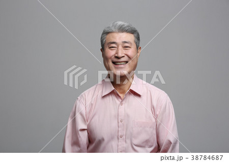 高齢者 老人 男 38784687