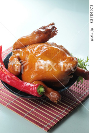 braised chicken braised chicken 38784973
