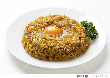 生卵入りドライカレー 38785329