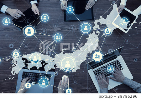 日本のネットワーク 38786296