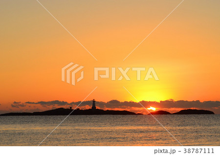 日向の朝日 38787111