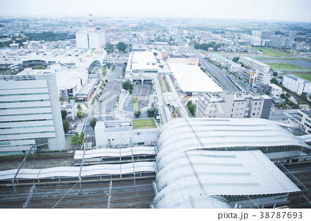 さいたま新都心駅を見下ろす 38787693