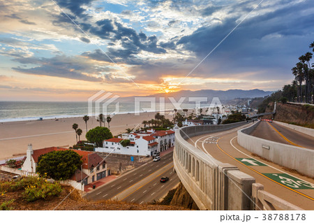 Sunset view from california incline 38788178