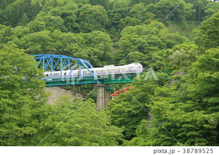 大糸線のE351系スーパーあずさ・2007年6月3日 38789525