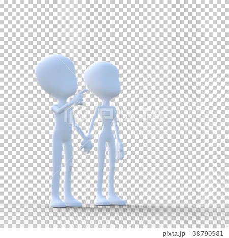 Couple holding hands handing perming3 DCG stock vector 38790981