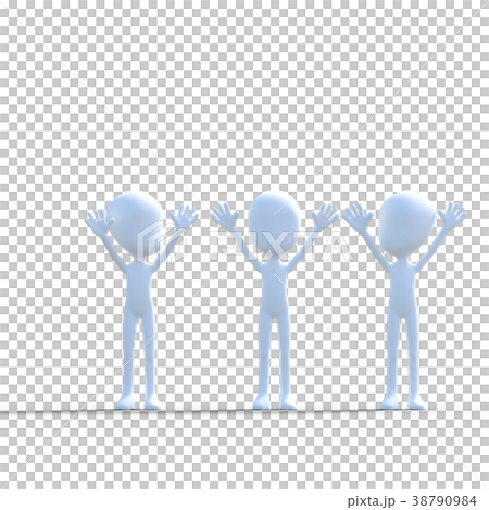 大年perming3DCG插圖素材 38790984