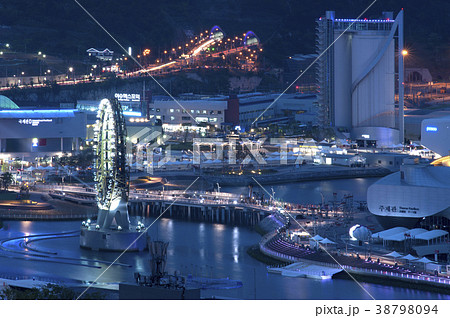 風景 海 夜景 38798094