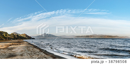 猪苗代湖と磐梯山 猪苗代湖と磐梯山 38798508