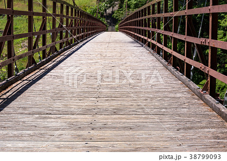 栃木県日光市　鬼怒川　滝見橋（6月） 38799093