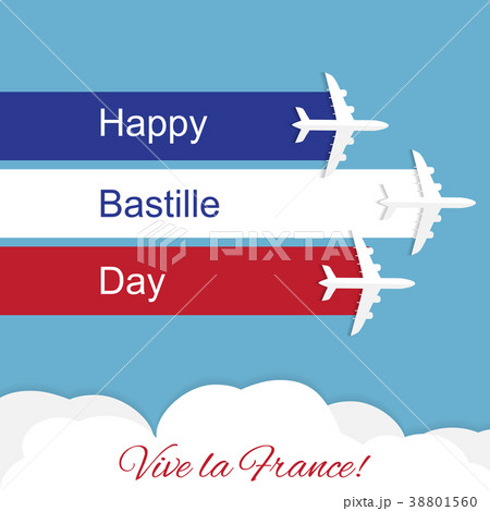 Happy Bastille Day. Independence Day of France 38801560