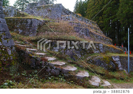【日本100名城】岩村城 本丸六段壁(本丸の六段の石垣) 【日本100名城】岩村城 本丸六段壁(本丸の六段の石垣) 38802876