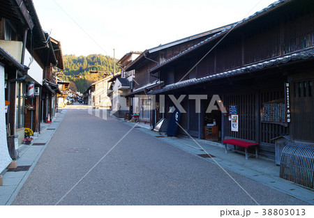 【日本100名城】岩村城 城下町風景(重要伝統的建造物群保存地区) 【日本100名城】岩村城 城下町風景(重要伝統的建造物群保存地区) 38803013