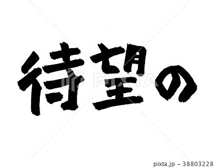 待望の　文字 38803228