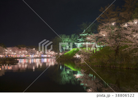 高田城の夜桜 高田城の夜桜 38806522