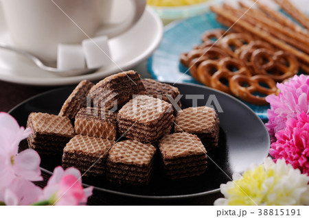 パーティーイメージ　チョコウェハース　テーブルトップ 38815191