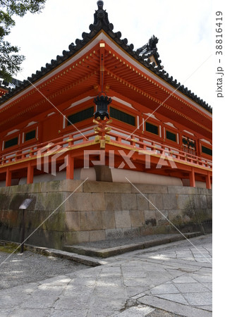 石清水八幡宮　御本殿　鬼門封じ　国宝 38816419