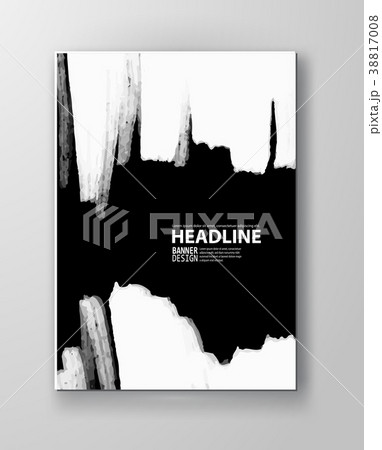 Black abstract design. 38817008